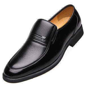 Mens Shoes Leather Shoes Leather Business Dress Casual Shoes Leather Sandals Breathable Large Size Zapatos De Hombre Loafers